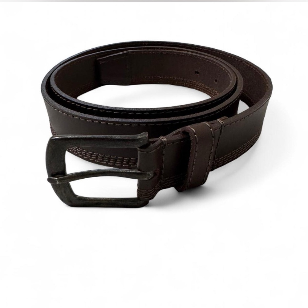 Men's Brown Leather Belt